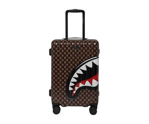 Sprayground - Bagage cabine Sawtooth Sharks In Paris - unisex - Valises - Brun - Taille: ONE Size