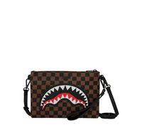 Sprayground, Femme, Sacs, Brun, Taille: ONE Size Check 2 Emboss Crossover Clutch