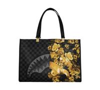 Sprayground, Femme, Sacs, Multicolore, Taille: ONE Size Gold Floral Remix Tortuga Tote