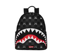 Sprayground, Homme, Sacs, Noir, Taille: ONE Size Peeking Character Check Savage Backpack