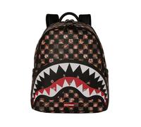 Sprayground - Peeking Characters Remix Backpack - Femme - Sacs - Brun - Taille: ONE Size