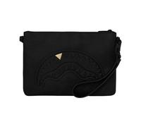 Sprayground - Pochette Crossover Dent Dorée Noir Gravé - unisex - Sacs - Noir - Taille: ONE Size