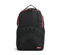 Sprayground Printed Zipper Shark Sac à dos noir, unisexe, 17L