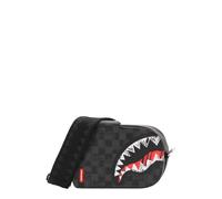 Sprayground Sac à bandoulière 'Scribble Shark' gris foncé / rouge / noir / blanc, Taille One Size