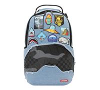 Sprayground Sac à dos bleu denim / jaune / gris / noir, Taille One Size