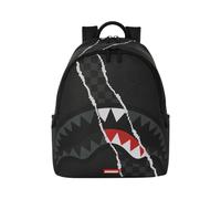 Sprayground - Sac à dos Center Rip Revealing Gray Check Savage - unisex - Sacs - Noir - Taille: ONE Size