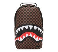 Sprayground, Femme, Sacs, Brun, Taille: ONE Size Big Backpack Shark Check Embossed B8232