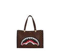 Sprayground Sawtooth Sharks in Paris Cabas noir/brun, unisexe