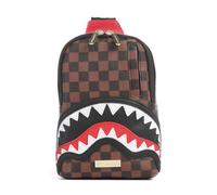 Sprayground Sawtooth Sharks in Paris Sac sling brun/noir, unisexe, 2L