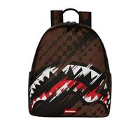 Sprayground - Smeared Grunge Savage Backpack - Femme - Sacs - Brun - Taille: ONE Size