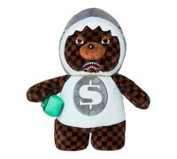 Sprayground, unisex, Sacs, Brun, Taille: ONE Size Money Bear in Shark Costume Backpack