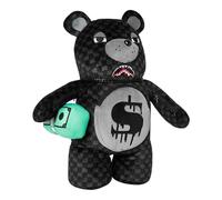 Sprayground, unisex, Sacs, Noir, Taille: ONE Size Dripping Sharks in Paris Moneybear Teddy Bear Backpack