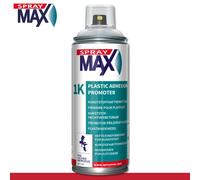 Spray Max Apprêt plastiques carrosserie haute adhérence 400 ml légèrement argenté