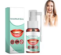 Sprays de Soulagement Instantané des Maux de Dents, Spray pour Soins Bucco-Dentaires à Base de Plantes, Spray Rafraîchissant pour Haleine, Spray pour la Bouche, 25 ml