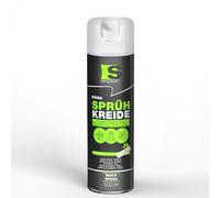 Spraytive 1 x 500 ml de craie blanche - Peinture à la craie lumineuse lavable, marquage extérieur, spray de marquage temporaire, peinture pour asphalte, herbe, béton