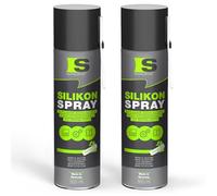 Spraytive 2 x 500 ml de spray silicone - Lubrifiant et spray de glissement pour voiture, caoutchouc, plastique et métal - Incolore, hydrofuge, sans résidu - de -50 °C à +250 °C - Fabriqué en Allemagne