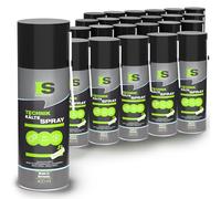 Spraytive 24 x 400 ml Spray froid pour atelier : spray de glace jusqu'à -50 °C + extension de pulvérisation de 50 cm - Pour le dépannage, le contrôle du capteur, l'aide au montage pour les