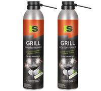 Spraytive Lot de 2 nettoyants de rouille pour grille de barbecue de 300 ml | Spray antirouille 2 en 1 comme antirouille et protection : agit sur la fonte, l'acier inoxydable et l'acier - pH neutre pour