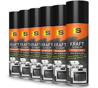 Spraytive Lot de 6 sprays de nettoyant pour barbecue et four de 500 ml - Avec mousse puissante - Nettoie sans chauffage au bout de 2 minutes - Nettoyage facile de la grille, du four et autres.