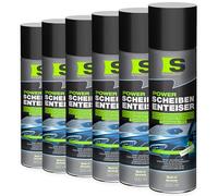Spraytive Power Lot de 6 dégivrants pour vitres de voiture et serrures de 500 ml - Le dégivreur agit en quelques secondes jusqu'à -20 °C - N'abîme pas les matériaux - retarde la formation de la glace