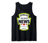 Spread The Good News Mark 16:15 Condiments chrétiens Débardeur