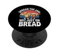 Spread The Jam Not Just on Bread - PopSockets PopGrip Adhésif