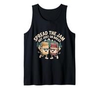 Spread The Jam Not Just on Bread Positif de Motivation - Débardeur
