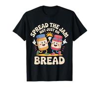 Spread The Jam Not Just on Bread Positif de Motivation |- T-Shirt
