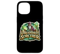 Spreadsheet Sorcerer Expert Drôle Comptable Analyste Blague Coque pour iPhone 15