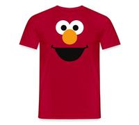 Spreadshirt 5 Rue Sésame Elmo Visage T Shirt Homme