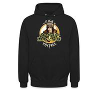 Spreadshirt AC/DC Logo High Voltage Album Angus Young Sweat À Capuche Unisexe, L, Noir