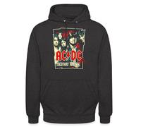 Spreadshirt AC/DC Logo Highway to Hell Album Rétro Sweat À Capuche Unisexe