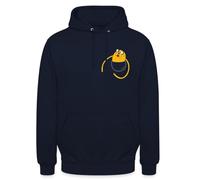 Spreadshirt Adventure Time Jake Poche De Poitrine Sweat À Capuche Unisexe