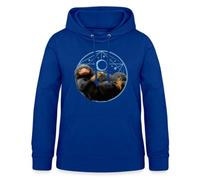 Spreadshirt Animaux Fantastiques Niffleur Pièce Sweat À Capuche Femme, S, Bleu Royal