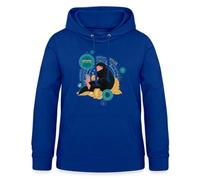 Spreadshirt Animaux Fantastiques Niffleur Trésor Brillant Sweat À Capuche Femme, L, Bleu Royal