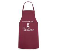 Spreadshirt Anniversaire Je Ne Vieillis Pas Tablier Cuisine