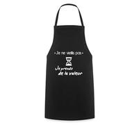 Spreadshirt Anniversaire Je Ne Vieillis Pas Tablier Cuisine, taille unique, noir