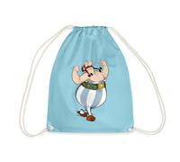Spreadshirt Astérix Et Obélix Fort Sac À Dos Cordon, taille unique, aqua
