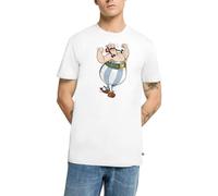 Spreadshirt Astérix Et Obélix Fort T Shirt Homme Premium, 5XL, Blanc