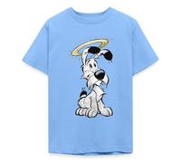 Spreadshirt Astérix Et Obélix Idéfix T Shirt Ado, 152/164 (12-14 Ans), Bleu Ciel