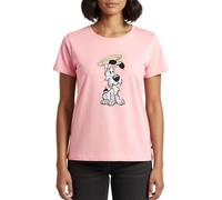 Spreadshirt Astérix Et Obélix Idéfix T Shirt Femme Premium, M, Rose