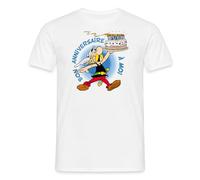 Spreadshirt Asterix & Obelix Asterix Gâteau d'anniversaire T Shirt Homme