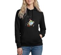 Spreadshirt Astérix & Obélix Attaque du Village Sweat À Capuche Femme
