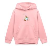 Spreadshirt Astérix & Obélix avec Idéfix dans La Nature Sweat À Capuche Enfant Premium, 158/164 (12 Ans), Rose