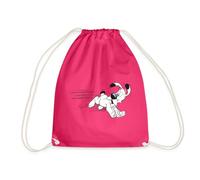 Spreadshirt Astérix & Obélix Chien Idéfix Court Sac À Dos Cordon, taille unique, fuchsia