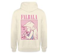 Spreadshirt Asterix & Obelix Falbala Embrasse Idefix Sweat À Capuche Unisexe, L, Vanille