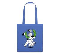 Spreadshirt Astérix & Obélix Idéfix Avec Laurier BD Chien Drôle Tote Bag, taille unique, bleu pâle