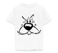 Spreadshirt Asterix & Obelix - Idéfix Costume T Shirt Enfant, 98/104 (3-4 Ans), Blanc