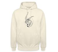 Spreadshirt Astérix & Obélix Le Gaulois Sweat À Capuche Unisexe, XL, Vanille