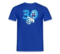 Spreadshirt Asterix & Obelix Motif du 30e Anniversaire T Shirt Homme, M, Bleu foncé